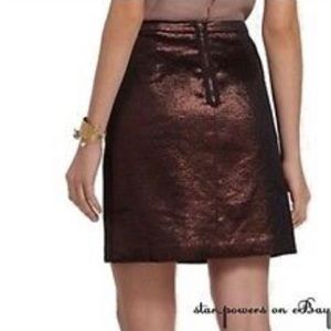 🥂 Super Fun Leifsdottier Brown sparkly mini skirt